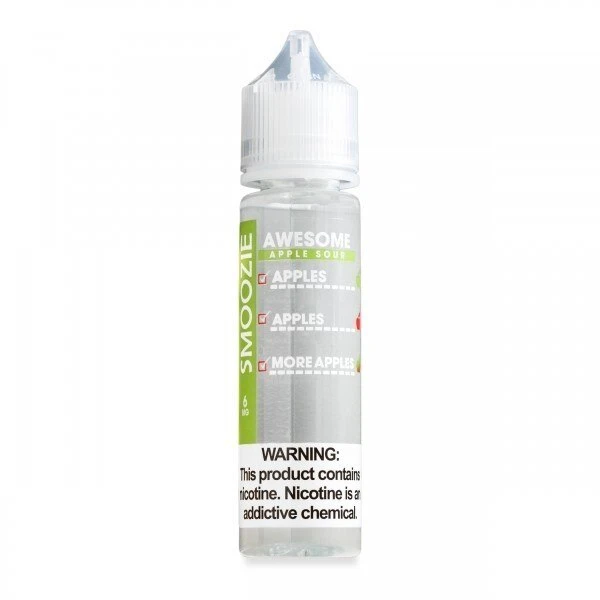 Smoozie Awesome Apple Sour E-Liquid 50ml Short Fil...