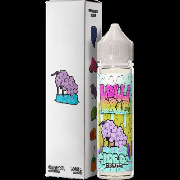 My Vapery Grape Iced E-Liquid by Lollidrip 50ml Sh...