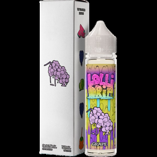 My Vapery Grape E-Liquid by Lollidrip 50ml Short F...