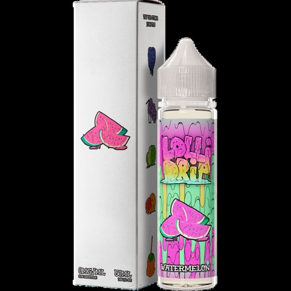 My Vapery Watermelon E-Liquid by Lollidrip 50ml Sh...