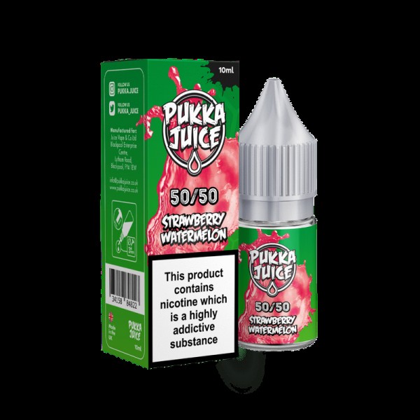 Strawberry Watermelon E-Liquid by Pukka Juice 10ml