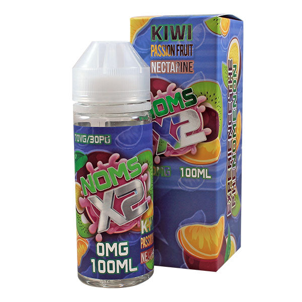 Experience The Phenomenon Noms X2: Kiwi Passion Fruit Nectarine E-Liquid 100ml Short Fill