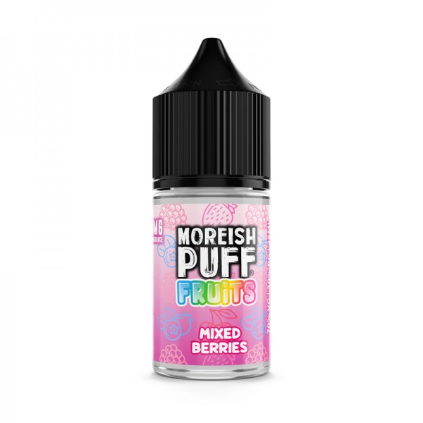 Moreish Puff Fruits Mixed Berries 0mg 25ml Short F...