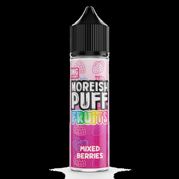 Moreish Puff Fruits Mixed Berries 0mg 50ml Short F...