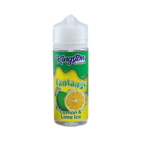 KIngston Lemon & Lime Ice E-Liquid 100ml Short Fill