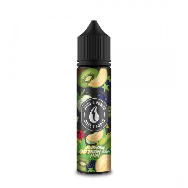 Juice N Power Honeydew, Berries, Kiwi, Mint E-Liquid 50ml Short Fill