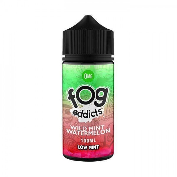 Fog Addicts Wild Mint Watermelon 0mg 100ml Short F...