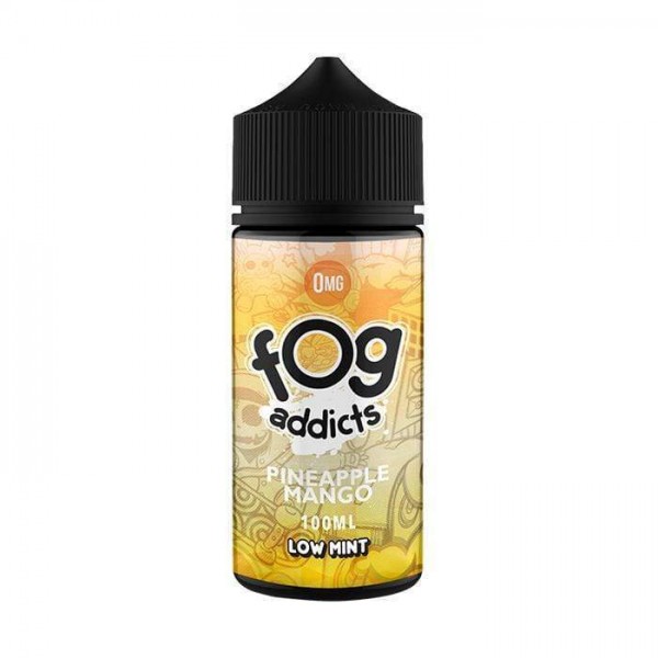 Fog Addicts Pineapple Mango 0mg 100ml Short Fill E...