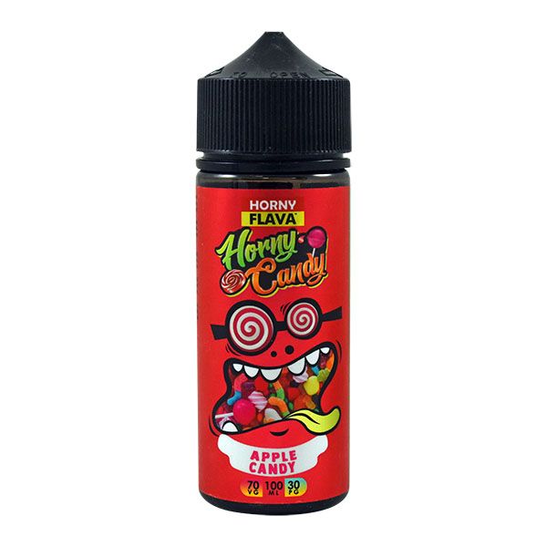 Horny Flava Apple Candy 0mg 100ml Short Fill E-Liq...