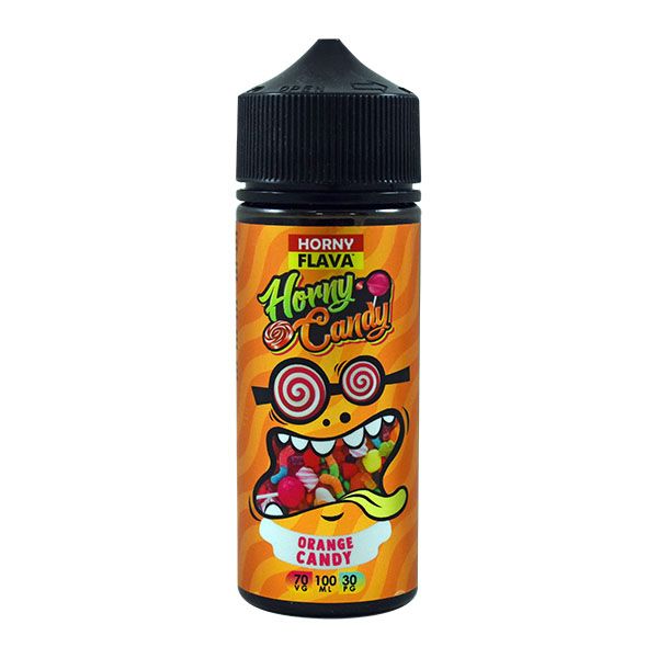 Horny Flava Orange Candy 0mg 100ml Short Fill E-Li...