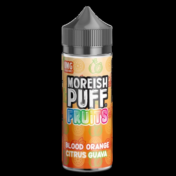 Moreish Puff Fruits Blood Orange Citrus Guava 0mg ...