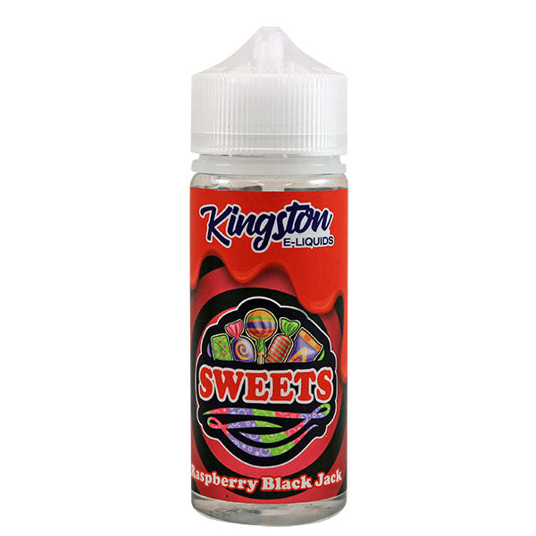 KIngston Raspberry Black Jack E-Liquid 100ml Short Fill