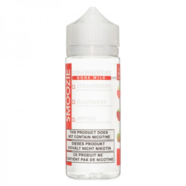 Strawberries Gone Wild by Smoozie E-liquid 100ml S...