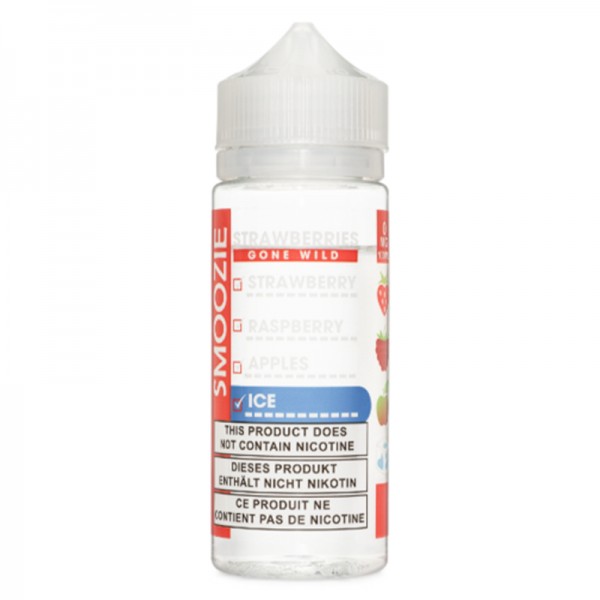 Strawberries Gone Wild Ice by Smoozie E-liquid 100...