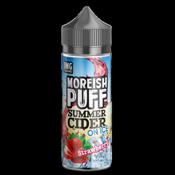 Moreish Puff Summer Cider on Ice Strawberry 0mg 10...