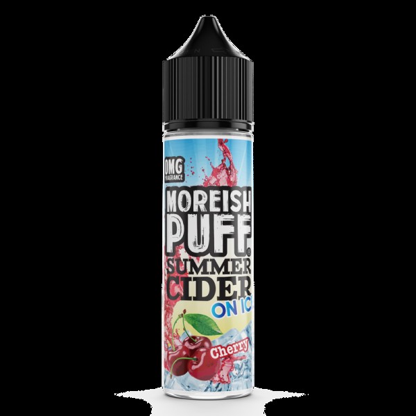 Moreish Puff Summer Cider On Ice: Cherry 0mg 50ml ...