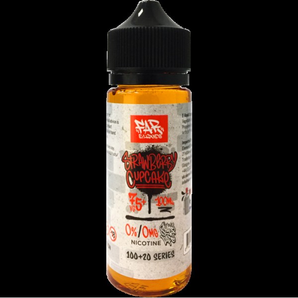 Far Strawberry Cupcake 0mg 100ml Short Fill E-liqu...