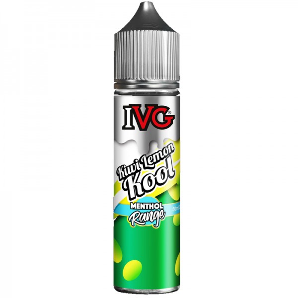 IVG Menthol: Kiwi Lemon Cool 50ml Short Fill Out Of Date