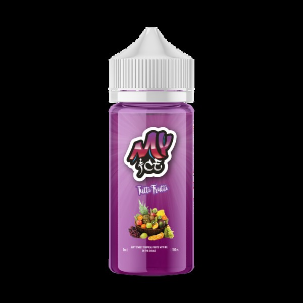 My E-Liquids Ice: Tutti Frutti 0mg 100ml Short Fill E-Liquid