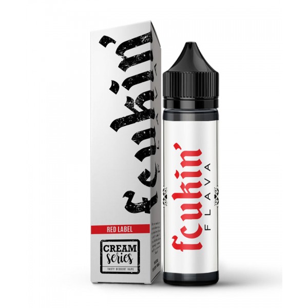 Fcukin Flava Cream Series Red Label 50ml 50VG/50PG...