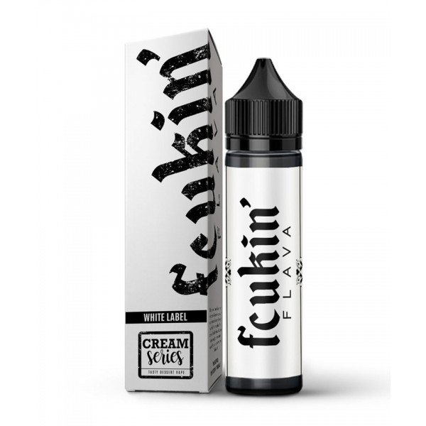 Fcukin Flava Cream Series White Label 50ml 50VG/50...