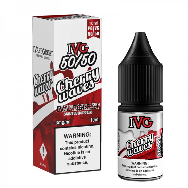 IVG 50:50: Cherry Wave E-Liquid 10ml