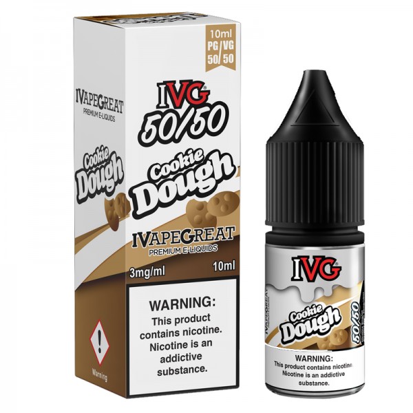 IVG 50/50 Cookie Dough 10ml E-Liquid