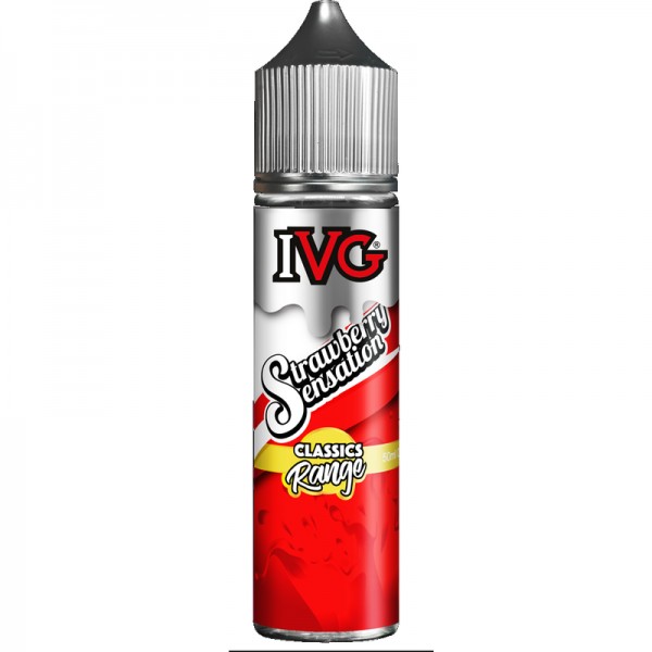 IVG Classics: Strawberry Sensation 50ml Short Fill