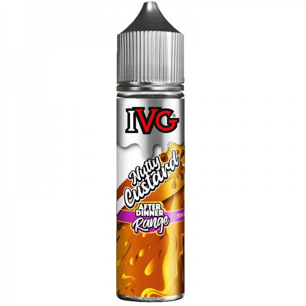 IVG After Dinner: Nutty Custard 50ml Short Fill Out Of Date