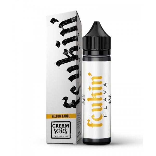 Fcukin Flava Cream Series Yellow Label 50ml 50VG/5...