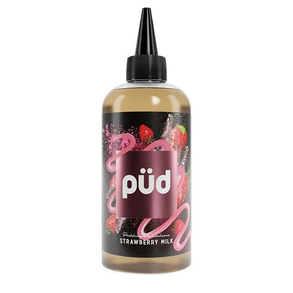 Pud Pudding & Decadence Strawberry Milk 0mg 200ml Short Fill E-Liquid