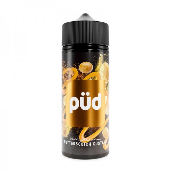 Pud Pudding & Decadence Butterscotch Custard 0mg 100ml Short Fill E-Liquid