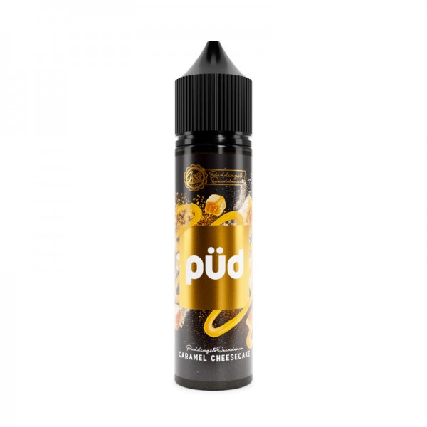 Pud Pudding & Decadence Caramel Cheesecake 0mg 50ml Short Fill E-Liquid