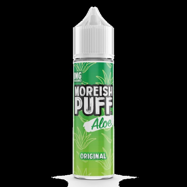 Moreish Puff Aloe Original 0mg 50ml Short Fill E-Liquid