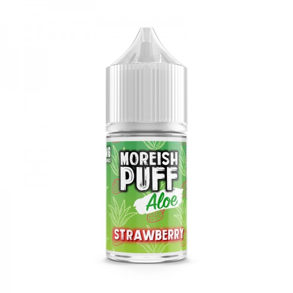 Moreish Puff Aloe Strawberry 0mg 25ml Short Fill E...