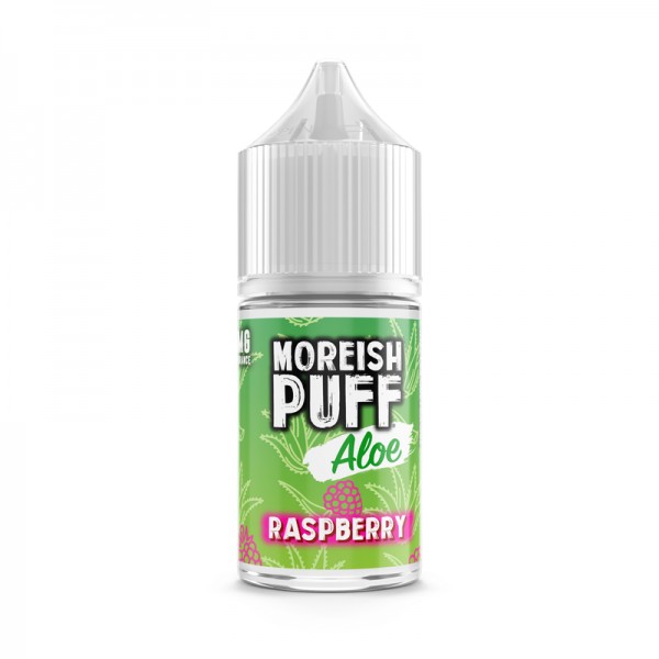 Moreish Puff Aloe Raspberry 0mg 25ml Short Fill E-...