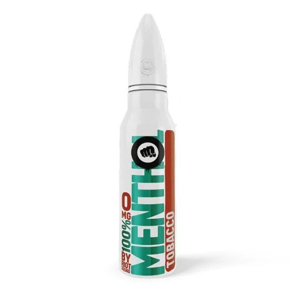 Riot Squad Menthol Tobacco 0mg 50ml Short Fill