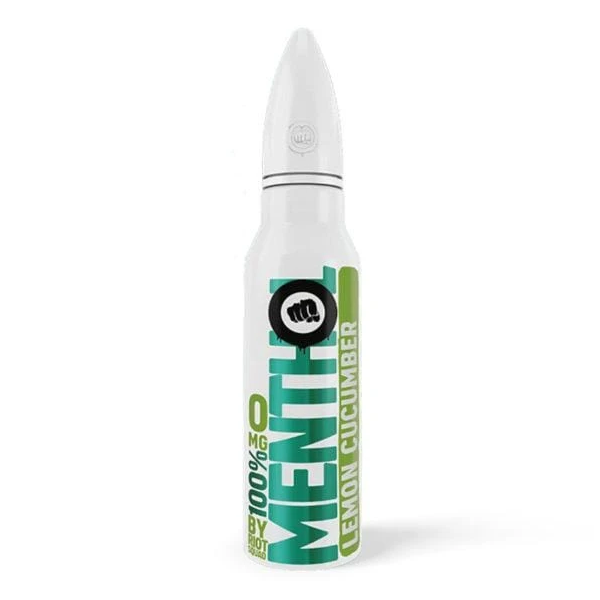 Riot Squad Menthol Lemon Cucumber 0mg 50ml Short Fill