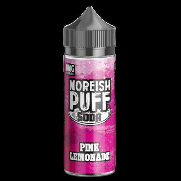 Moreish Puff Soda Pink Lemonade 0mg 100ml Short Fi...