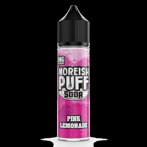 Moreish Puff Soda Pink Lemonade 0mg 50ml Short Fil...