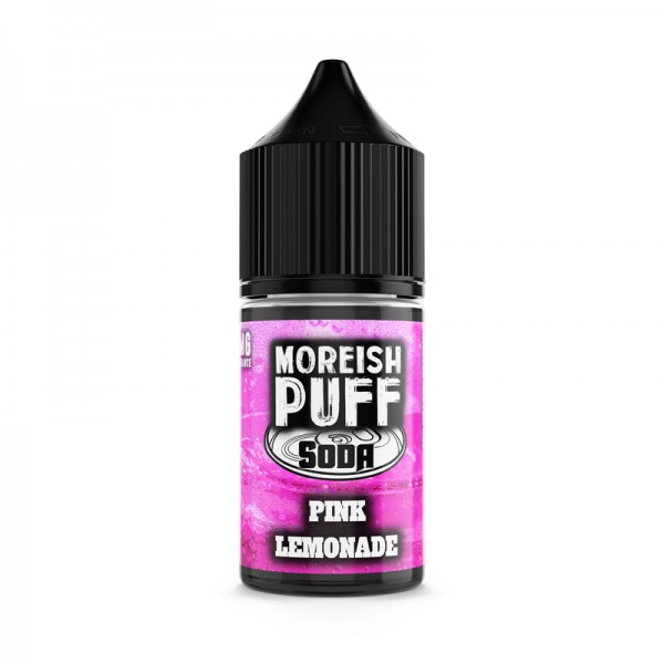 Moreish Puff Soda Pink Lemonade 0mg 25ml Short Fil...