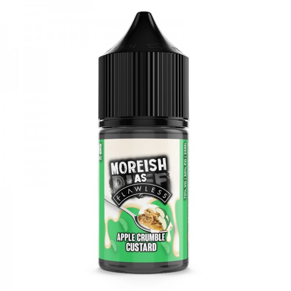 Moreish as Flawless Apple Crumble 0mg 25ml Short Fill E-Liquid