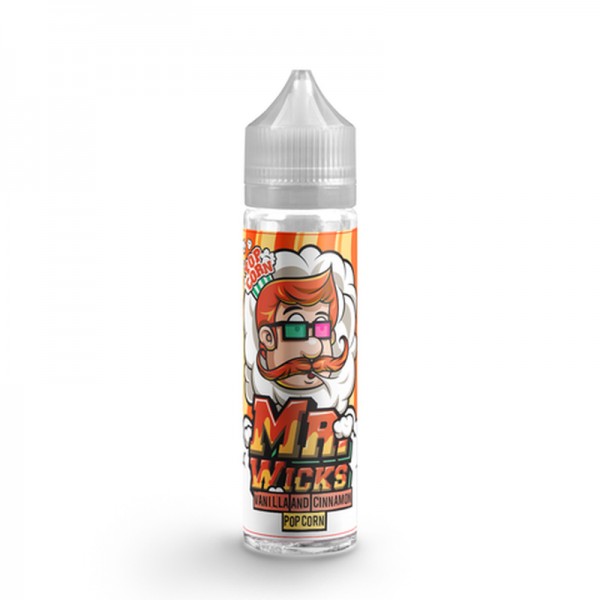 Mr Wicks Vanilla And Cinnamon Popcorn 50ml Short F...