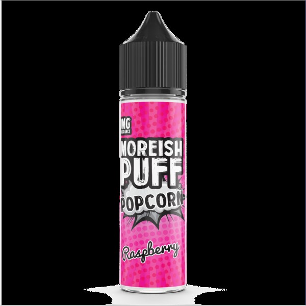 Moreish Puff Popcorn Raspberry 0mg 50ml Short Fill...