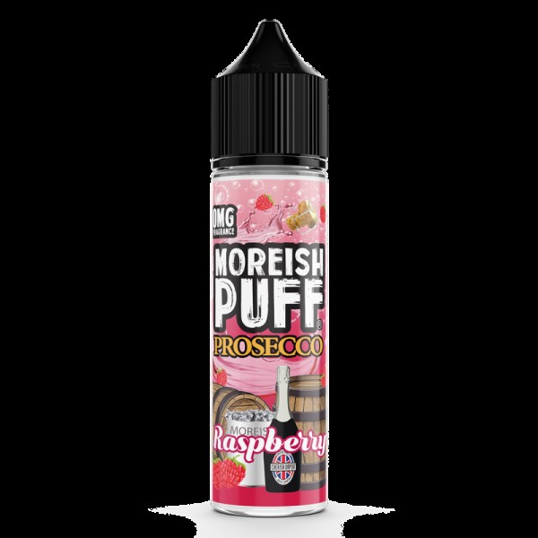 Moreish Puff Prosecco Raspberry 0mg 50ml Short Fil...