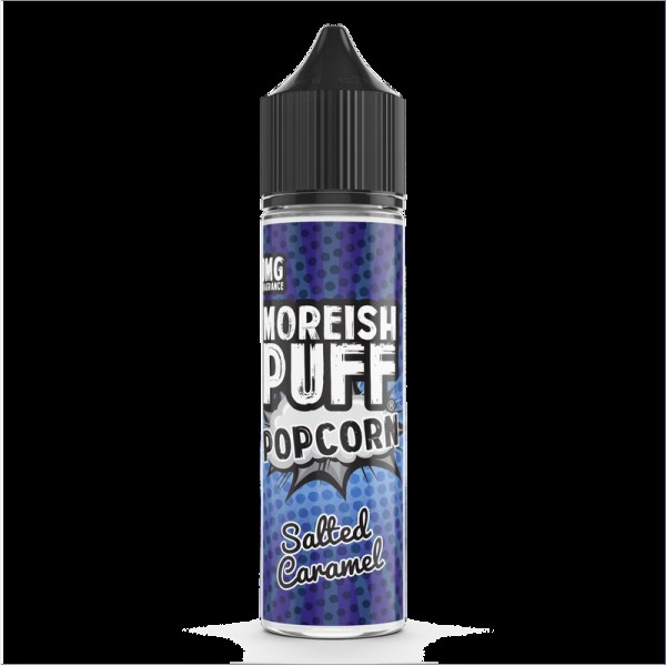 Moreish Puff Popcorn Salted Caramel 0mg 50ml Short Fill E-Liquid