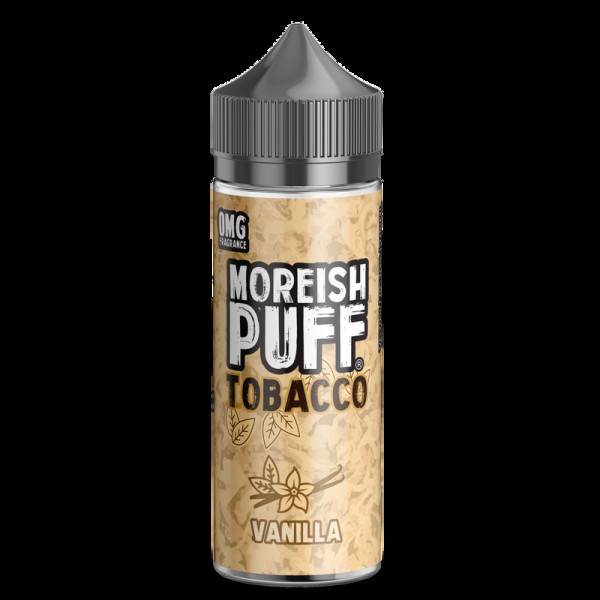 Moreish Puff Tobacco Vanilla 0mg 100ml Short Fill ...