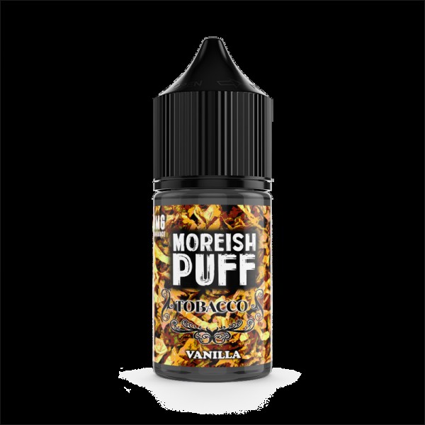 Moreish Puff Tobacco Vanilla 0mg 25ml Short Fill E...