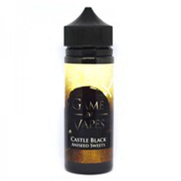 Game Of Vapes Castle Black Aniseed Sweets 0mg 100m...