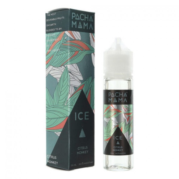 Pacha Mama Ice: Citrus Monkey 0mg 50ml Short Fill ...